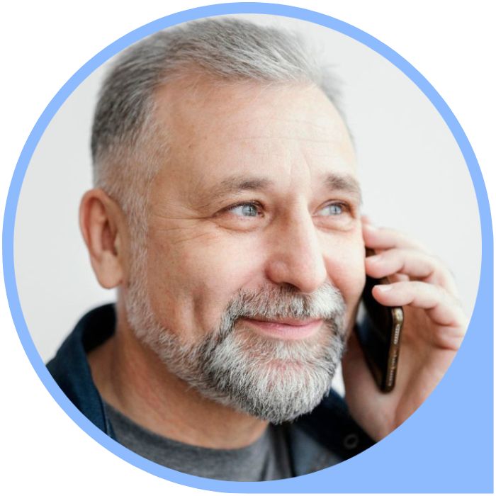 When a client calls, IsOn24 Automated Call Agent answers phone calls, text messages and books appointments, creates transcripts, and if needed, queues the phone calls to be answered by staff, one-by-one. All the bookings and transcripts are made available in your connected Google account